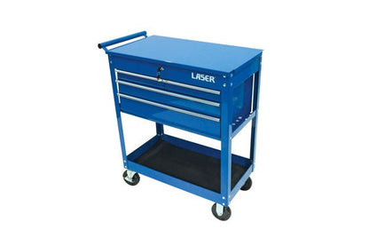 Laser Tools 9026 Workshop Tool Trolley - 4 Drawer Laser Tools