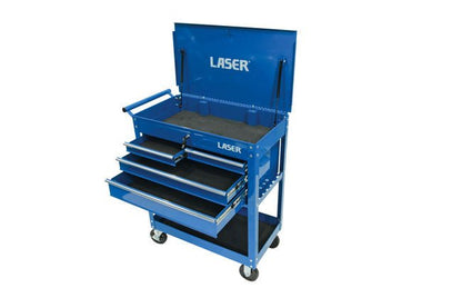 Laser Tools 9026 Workshop Tool Trolley - 4 Drawer Laser Tools