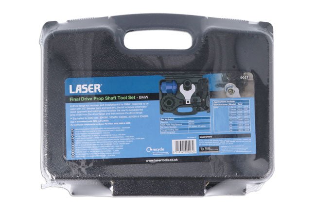 Laser Tools 9027 Final Drive Prop Shaft Tool Set - for BMW Laser Tools