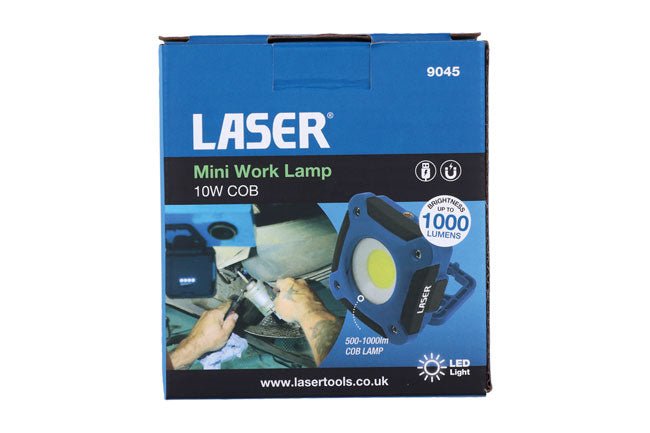 Laser Tools 9045 Mini Work Lamp - 10W COB Laser Tools