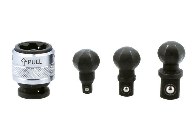 Laser Tools 9048 Impact Universal Joint Set 3/8"D 4pc Laser Tools