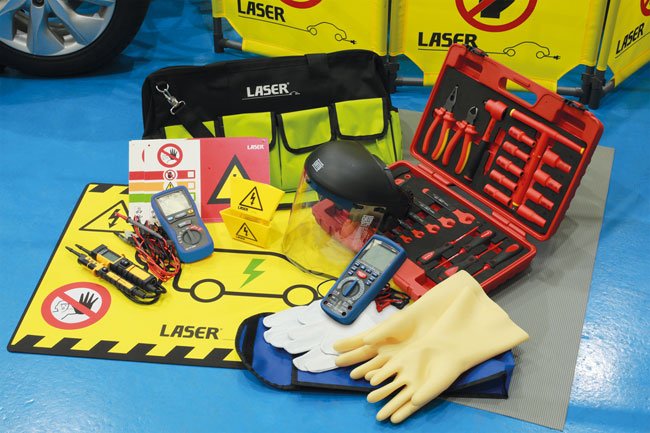 Laser Tools 9052 EV Technicians Pro Tool Kit in Storage Bag Laser Tools