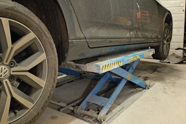 Laser Tools 9060 Universal Lifting Pad for Short Platform Lift - 200 x 100 x 25mm - 1pc Laser Tools