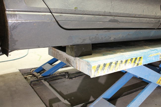 Laser Tools 9065 Square Profile Universal Lifting Pad - 100 x 100 x 60mm - 1pc Laser Tools