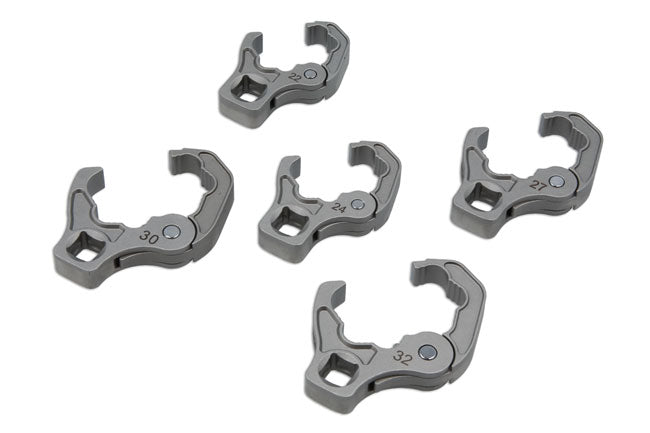 Laser Tools 9076 Ratchet Flare Nut Wrench Set 1/2"D 22mm - 32mm Laser Tools