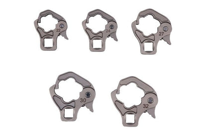 Laser Tools 9076 Ratchet Flare Nut Wrench Set 1/2"D 22mm - 32mm Laser Tools