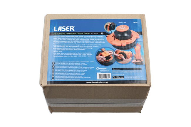 Laser Tools 9079 Pneumatic Insulated Glove Tester 130mm Laser Tools