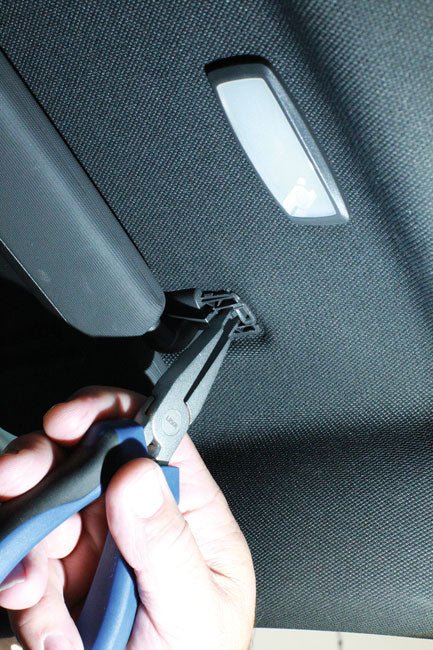 Laser Tools 9083 Sun Visor Unlock Pliers - VW Group Laser Tools