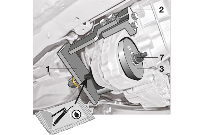 Laser Tools 9084 Transmission Rubber Mounting Bush Installer/Remover - for BMW Laser Tools