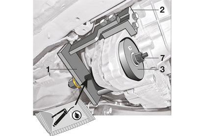 Laser Tools 9084 Transmission Rubber Mounting Bush Installer/Remover - for BMW Laser Tools