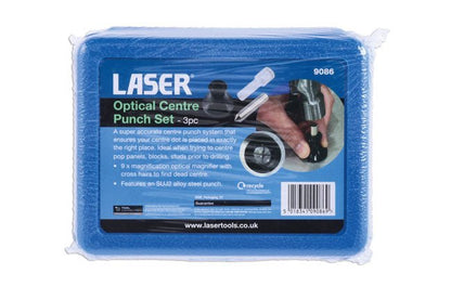 Laser Tools 9086 Optical Centre Punch Set - 3pc Laser Tools