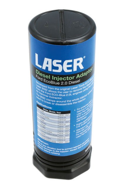 Laser Tools 9092 Diesel Injector Adaptor - for Ford EcoBlue 2.0 Diesel Laser Tools