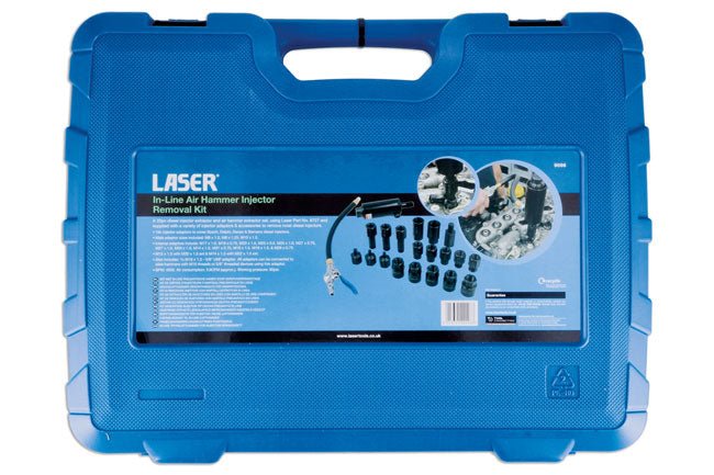 Laser Tools 9096 In-Line Air Hammer Injector Removal Kit Laser Tools