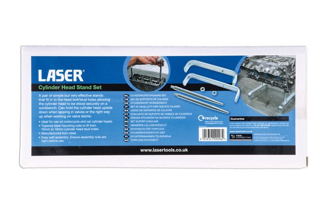 Laser Tools 9098 Cylinder Head Stand Set Laser Tools
