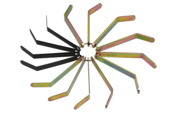 Laser Tools 9112 HGV Exhaust Brake Adjustment Gauges - for Volvo & Mack Laser Tools