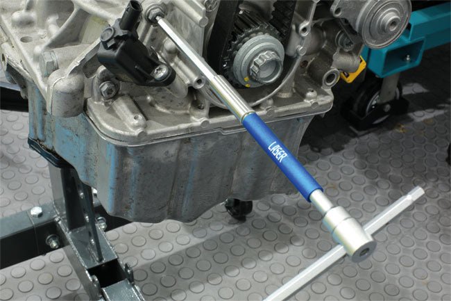 Laser Tools 9114 Interchangeable 3-Way T-Handle Spinner & Hex Bit Set - 6pc Laser Tools