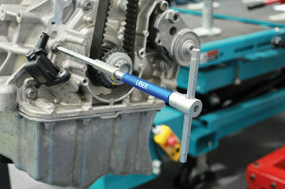 Laser Tools 9114 Interchangeable 3-Way T-Handle Spinner & Hex Bit Set - 6pc Laser Tools