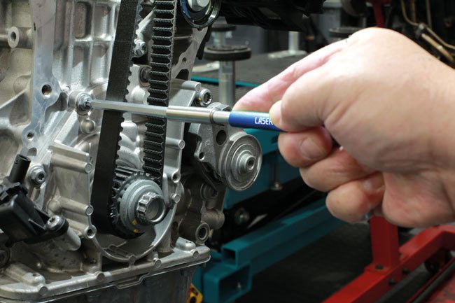 Laser Tools 9115 Interchangeable 3-Way T-Handle Spinner & Star Bit Set - 6pc Laser Tools