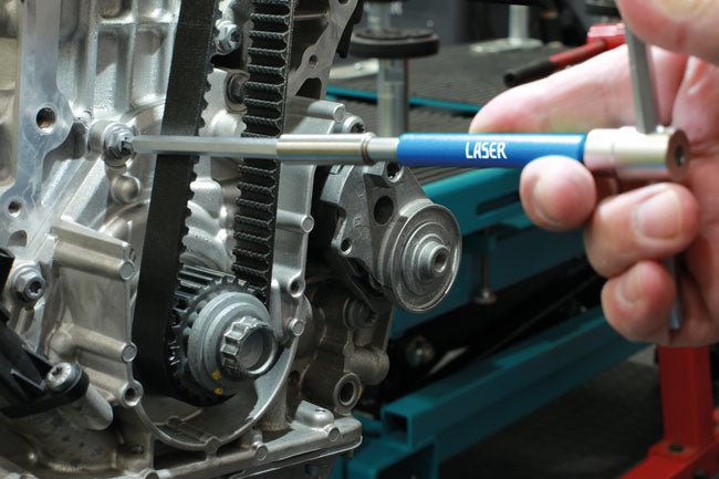 Laser Tools 9115 Interchangeable 3-Way T-Handle Spinner & Star Bit Set - 6pc Laser Tools