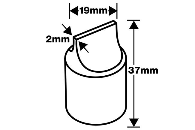 Laser Tools 9118 Drag Link Socket - 19mm Blade 1/2"D Laser Tools