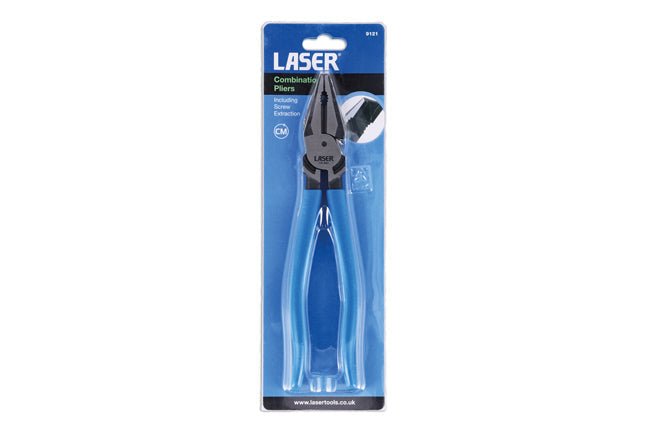 Laser Tools 9121 Combination Pliers - Including Screw Extraction Laser Tools