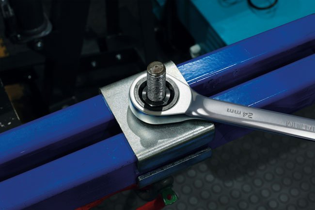 Laser Tools 9124 Ratchet Ring Combination Spanner Set 20 - 32mm - 7pc Laser Tools