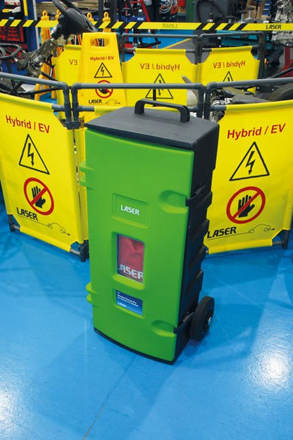 Laser Tools 9125 Wheeled Storage Box - for Vehicle Fire Blanket Laser Tools