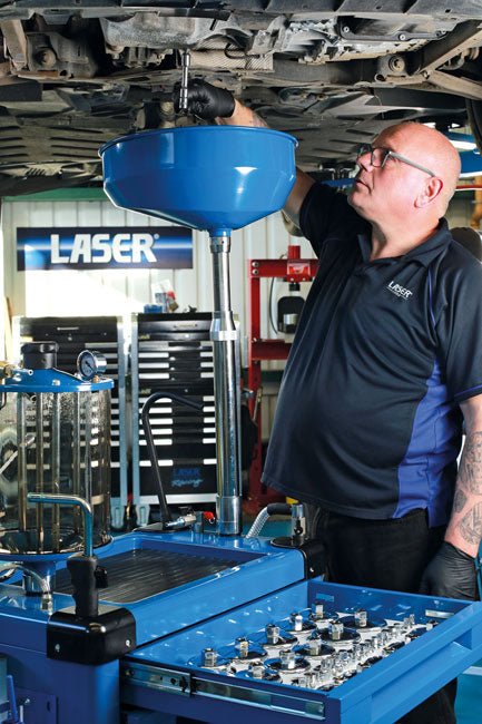 Laser Tools 9127 Oil Service Station - 70L Laser Tools