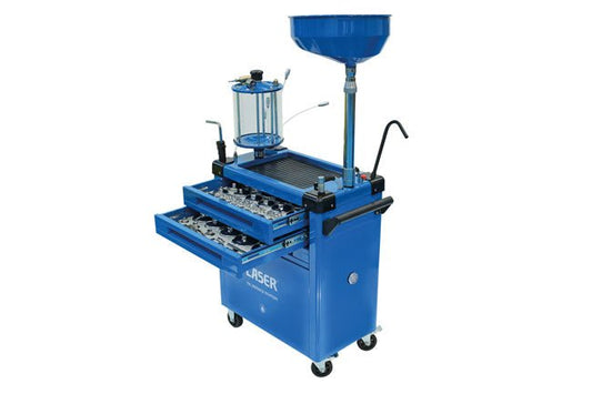 Laser Tools 9127 Oil Service Station - 70L Laser Tools