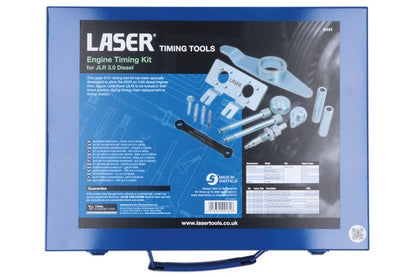 Laser Tools 9131 Engine Timing Kit - for JLR 3.0 Diesel Laser Tools