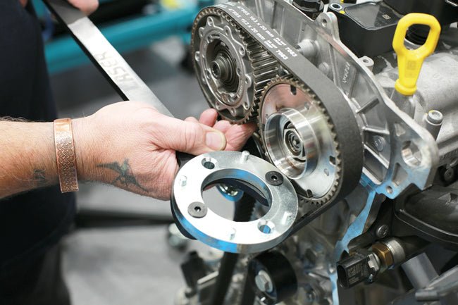 Laser Tools 9132 Double Ended Camshaft Pulley Holding Tool - for VW Group Laser Tools