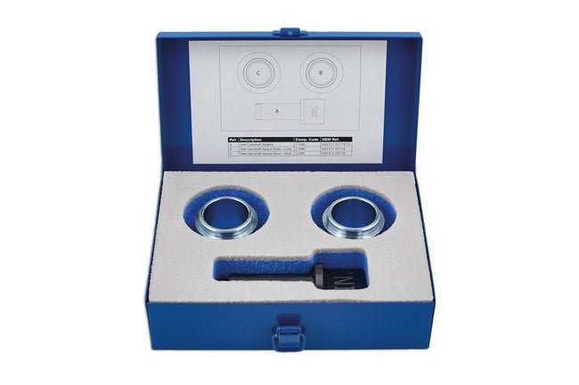 Laser Tools 9133 Engine Timing Adaptor Kit - for VW Group MPi/TSi 1.0 & 1.6 Petrol Laser Tools