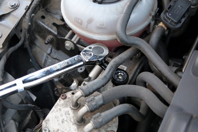 Laser Tools 9138 Ratchet Torque Adaptor with Shallow Insert Sockets 13pc Laser Tools