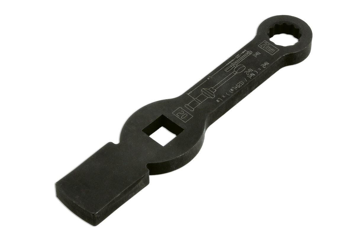 Laser Tools 9141 HGV Brake Caliper Wrench - 20mm Bi-Hex Laser Tools