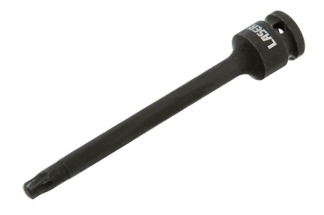 Laser Tools 9149 Extra Long Impact Star Bit Socket 1/2"D T55 Laser Tools