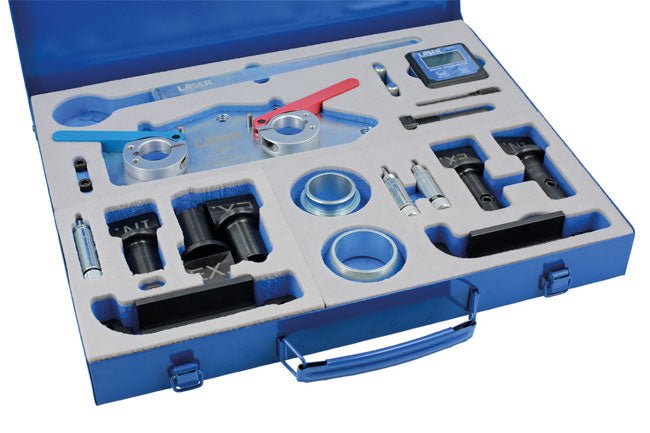 Laser Tools 9155 Engine Timing Kit - for VW Group 1.0, 1.2, 1.4, 1.5 TSi Petrol Laser Tools