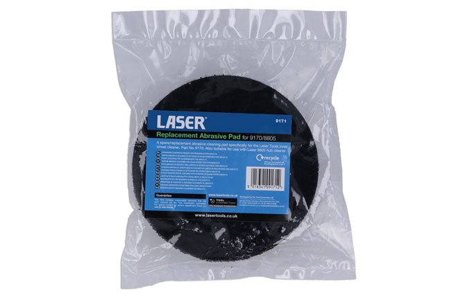 Laser Tools 9171 Replacement Inner Wheel Cleaner Abrasive Pad for 8805/9170 Laser Tools