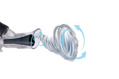 Laser 9202 Compact Swirl Cleaning Gun with Vacuum Extraction Laser Tools