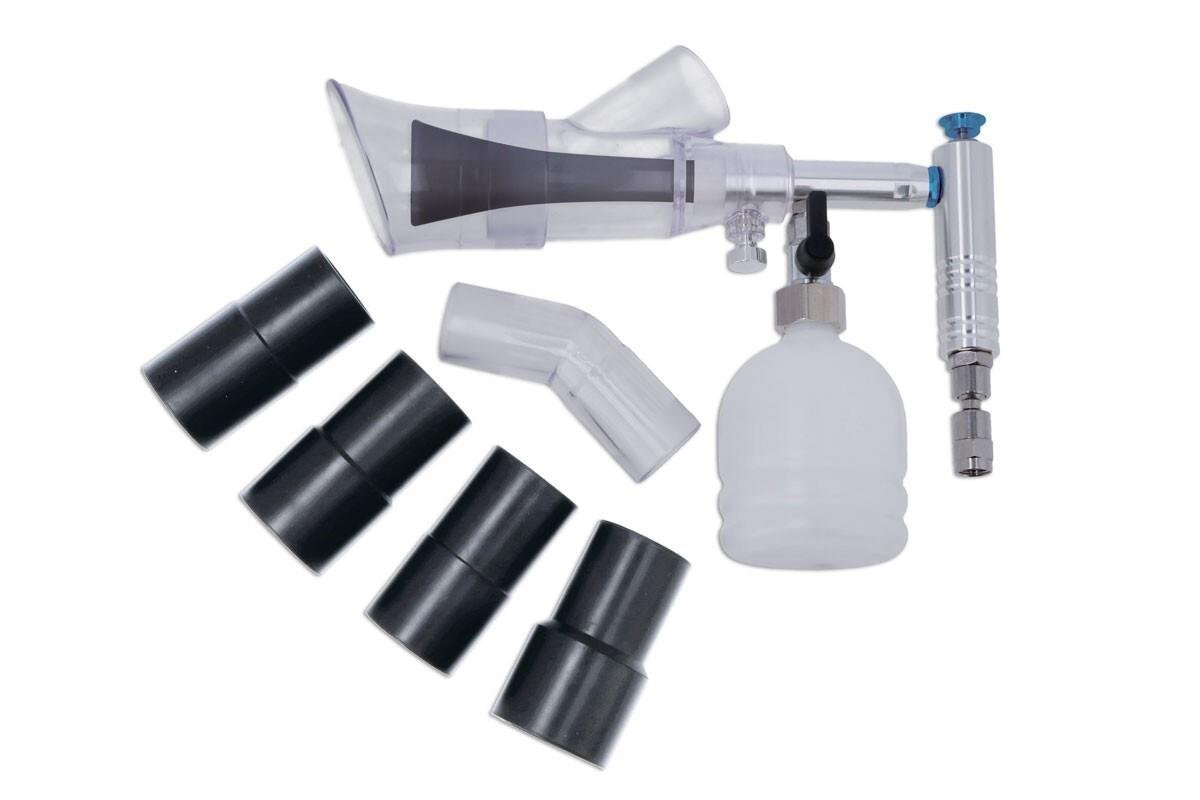 Laser 9202 Compact Swirl Cleaning Gun with Vacuum Extraction Laser Tools