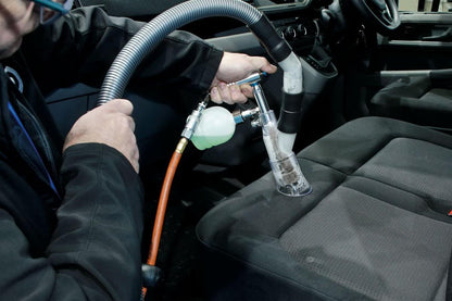 Laser 9202 Compact Swirl Cleaning Gun with Vacuum Extraction Laser Tools