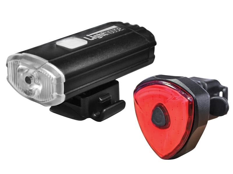 Lighthouse Elite Rechargeable Led Bike Light Set Lighthouse