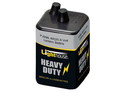 Lighthouse High-Performance 8 Led Spotlight With 6v Battery Lighthouse