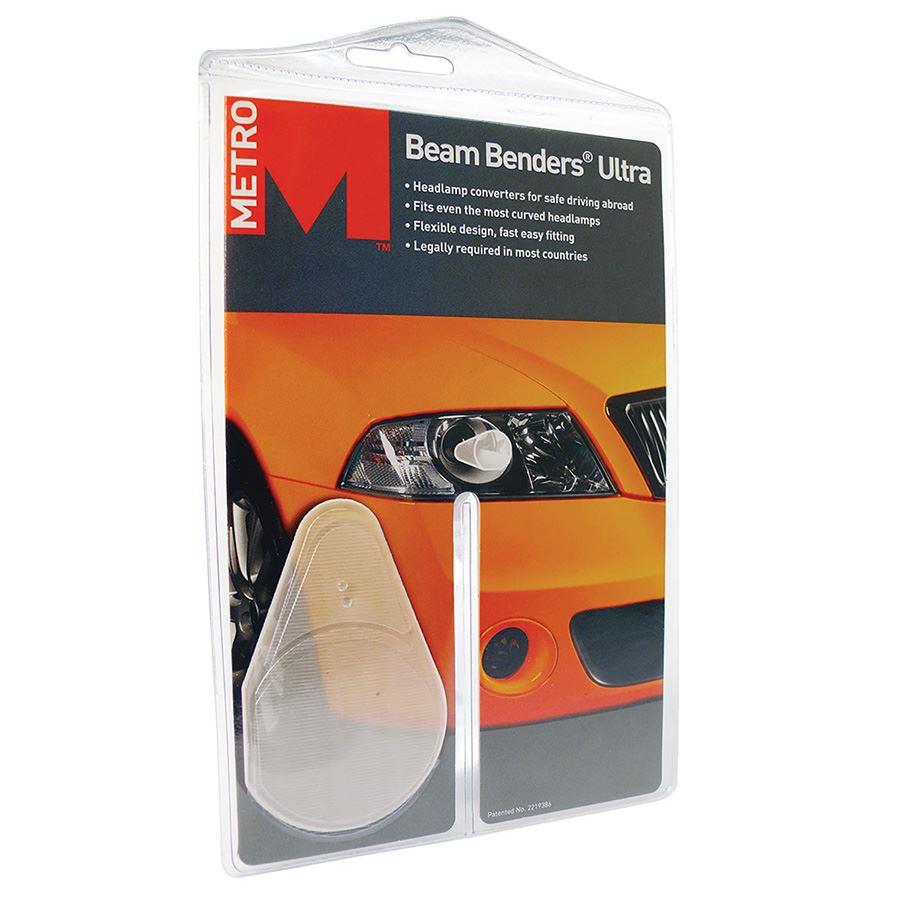 Metro Car Headlight Beam Benders Ultra - For European Driving Metro