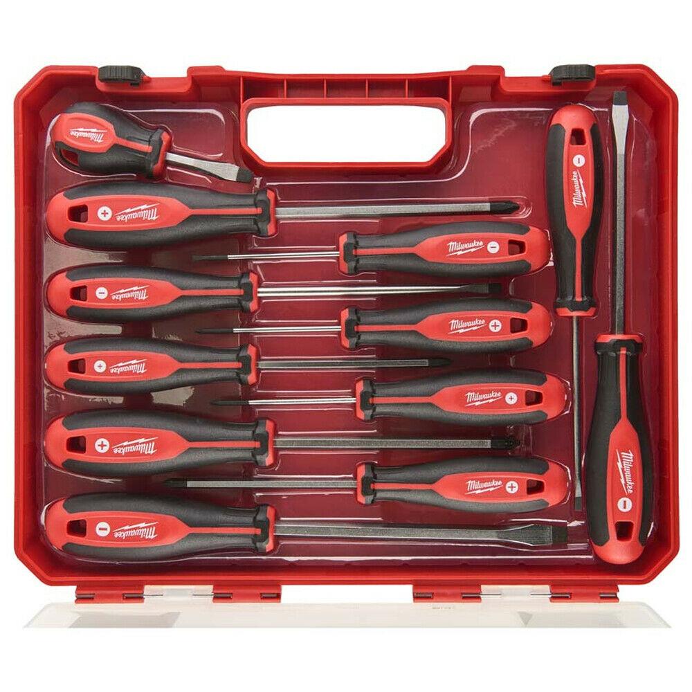Milwaukee 12 Piece Tri-Lobe Screwdriver Set 4932472003 Milwaukee