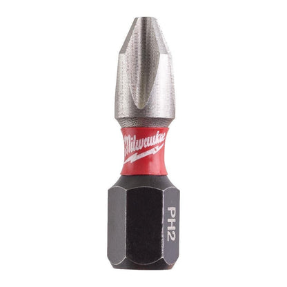 Milwaukee 25 Piece ShockWave Impact Duty PH2 x 25mm Screwdriving Bit Set Milwaukee