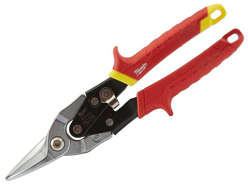 Milwaukee 48224530 Straight Cut Aviation Metal Tin Snips Milwaukee
