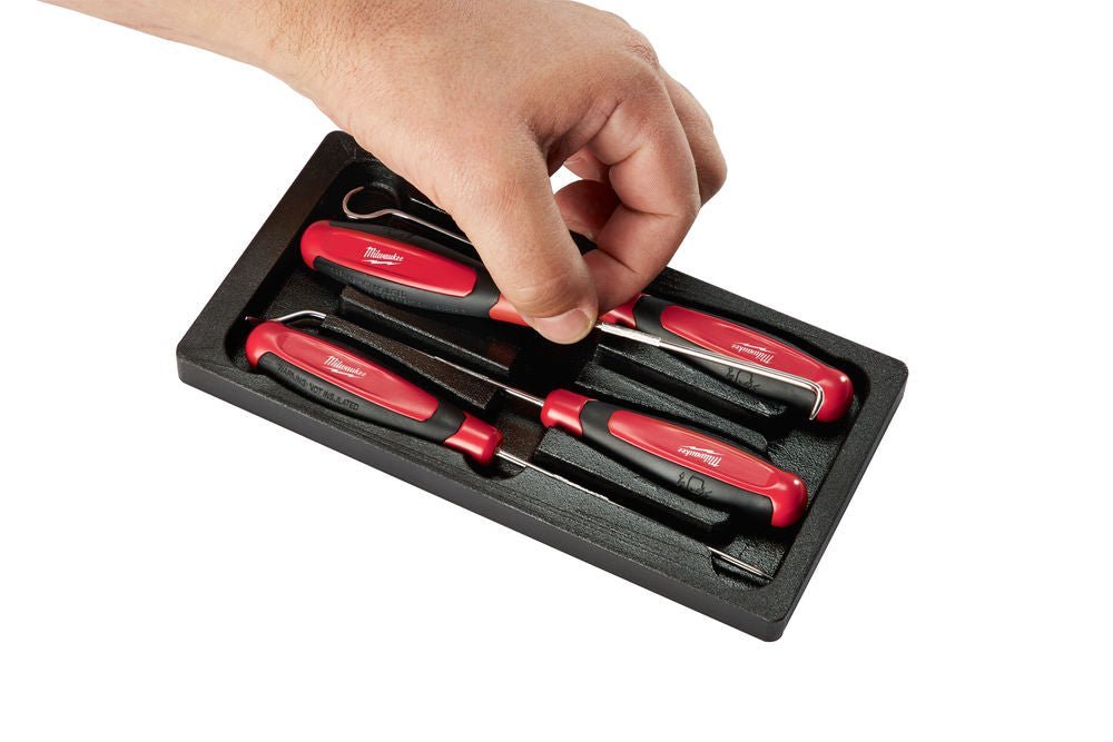 Milwaukee 48229215 4 Piece Hook & Pick Set Milwaukee