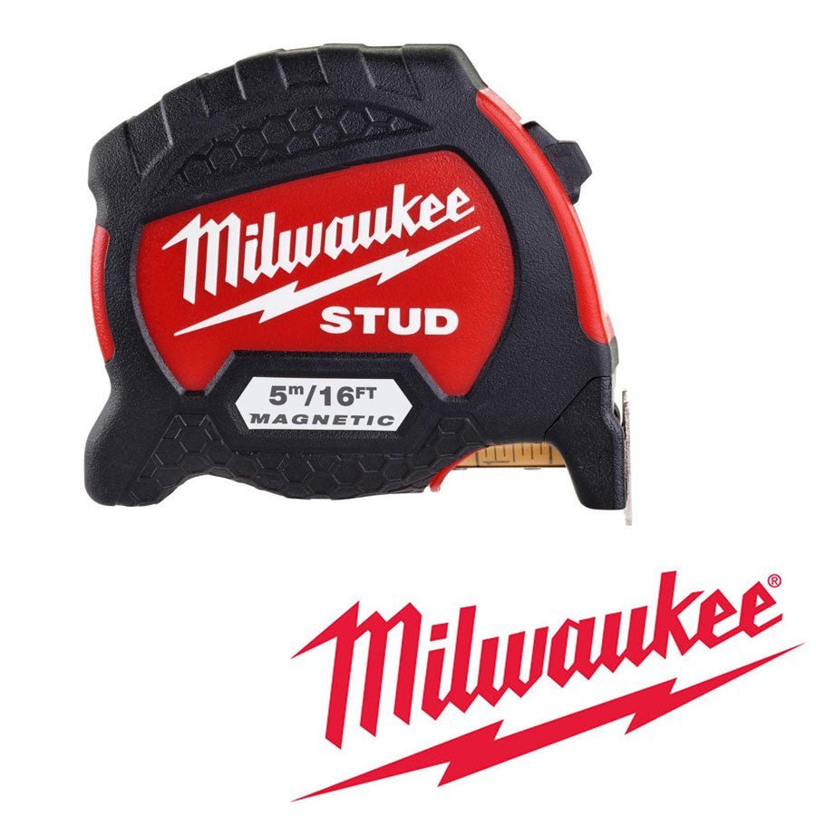 Milwaukee 4932471628 STUD Gen 2 Magnetic Tape Measure 5m/16ft Milwaukee