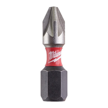 Milwaukee 4932472041 Shockwave PZ2 1/4" 25mm Screwdriver Insert Bits 25 Piece Milwaukee
