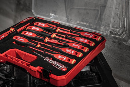 Milwaukee 4932479095 Tri-Lobe VDE Screwdriver Set 12 Piece Milwaukee